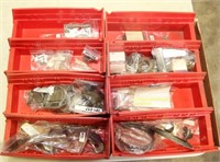 (8) OMC trays to include valves, nuts, pins,