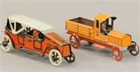 TWO AUTOMOTIVE PENNY TOYS - CHICAGO PROMO