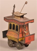 Toonerville Trolley Tin Lithograph by Fontaine Fox
