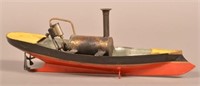 Weeden Torpedo Steam Hull Boat Toy.