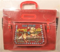 Vintage Dale Evans Leatherette Book Bag.