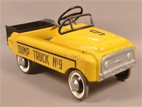 1960's AMF Pressed Steel Pedal Dump Truck.