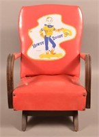 Kragran Howdy Doody Child's Rocking Chair.