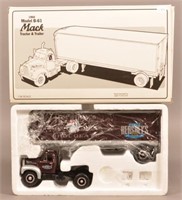 First Gear 1960 Diecast Mack Tractor and Trailer.
