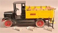 Buddy L Pressed Steel Ice Delivery Truck.