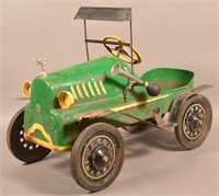 Gendron Pressed Steel Open Roadster Pedal Car.