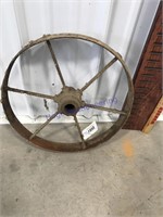 Steel wheel - approx 16" across