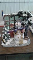 Snowman figurine