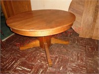 Antique oak coffee table