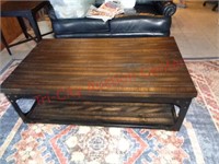 Lift top coffee table w/ matching end tables