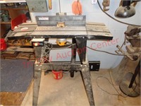 Craftsman router & table on stand