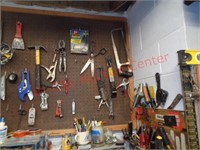 Job lot tools - screwdrivers, hammers, pliers +