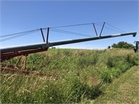 Grain King 10" x 60' auger w/Hydro. swing hopper