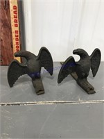 Cast iron eagle brackets, 5" tall