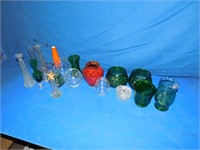 Lrg qty of vases