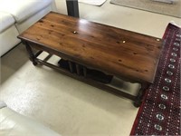 Rectangular Pine Coffee Table