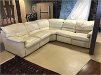 Bradington Young Leather 5 Piece Sofa