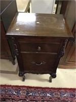 French Style Mahogany Night Stand