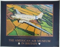 THE AMERICAN AIR MUSEUM IN BRITAIN POSTER