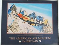 THE AMERICAN AIR MUSEUM IN BRITAIN POSTER