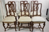 Set, Six Country French Chairs