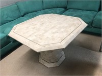 Tessellated Octagonal Table, Maitland-Smith (attr)
