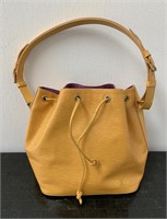 Louis Vuitton Yellow Noe Shoulder Bag