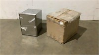 Stainless Steel Double Access Drawer-