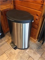 Stainless Steel Foot Control Trash Can