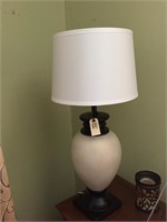 Table Lamp With White Shade- Matches # 63