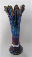 Nwood 10" Elec Purple Tree Trunk Vase.
