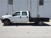 2003 Ford F550 Flatbed Crew Cab Dually 4WD