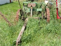 John Deere antique mower