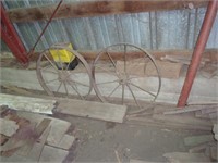 2 steel wheels