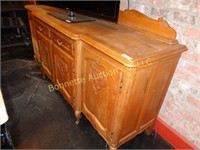 FRENCH SIDEBOARD, NEEDS REFINISHING