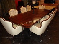 CONFERENCE / DINING TABLE W/ 8 CHAIRS