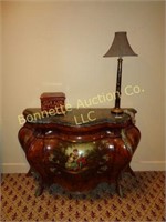 MARBLE TOP BOMBAY CHEST