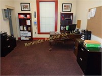CONTENTS OF EXECUTIVE OFFICE & BEHIND FRONT DESK