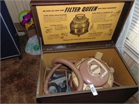 Vintage Filter Queen w/ Chest