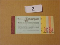 Vintage Disneyland Ticket (1) -