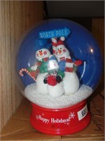 Electric Snow Globe - Missing Cord, Maybe Battery
