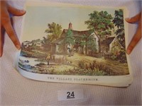 Farming Lithographs (5) - published by Currier &