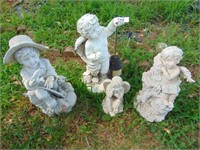 (4) Statues