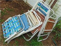 Stack of Lawn Chairs