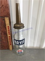 Standard Iso-Vis 1-quart oil bottle w/ spout