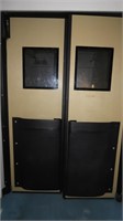 Heavy Swinging Doors w/Forklift Protectors-5'Wx7'H