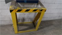 Safety Steel Protector-bolted to floor(28"x34"x16)