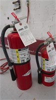 2 ABC Fire Extinguishers-16" & 21"
