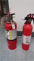 2 Fire Extinguishers-ABC & Kidde-16"H