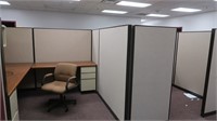 4 Cubicles for Middle Office-8'x5'x65"H Walls